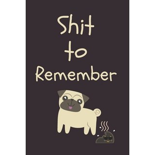 SHIT To Remember: Internet Password And Username Logbook An Organizer & Record Keeper in Large Prin... 平裝版, Independently Published, 英文