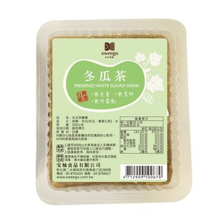 Sweego 水水果饌 冬瓜茶磚 350g