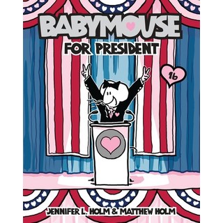 (英文圖書)Babymouse for President 平裝版, Random House Graphic, 英文