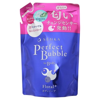 SENKA 專科 Perfect Bubble泡沫沐浴乳補充包, 1包, 350ml
