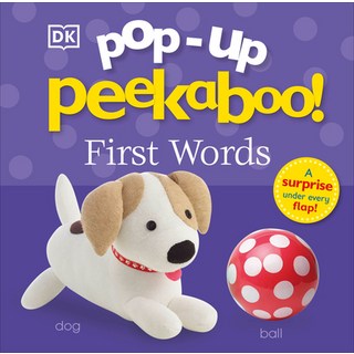 (英文圖書)Pop-Up Peekaboo! First Words: A Surprise Under Every Flap! Board Books, DK Publishing (Dorling Kind..., 英文, 厚紙板書