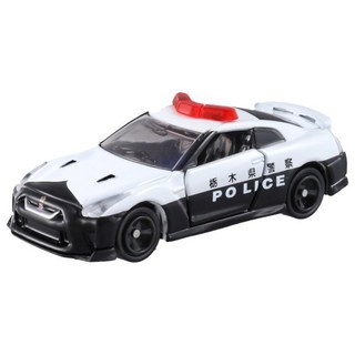 【美國媽咪】TM 105A5 102724 麗嬰 日本 TOMICA 日產 NISSAN GTR 警車 多美小汽車, 詳見包裝