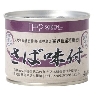 SokenSha 調味鯖魚罐頭, 1個, 190g