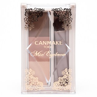 CANMAKE 混合眉粉 2g, 1盒, 9號 桃棕色