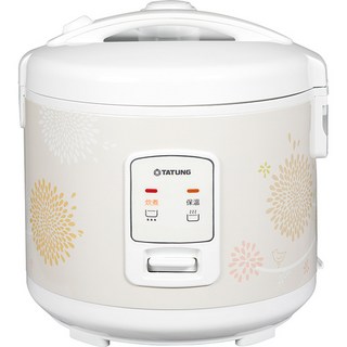 大同TATUNG 10人份機械式電子鍋 TRC-10CMH 家用電鍋, 10人份, 黑色