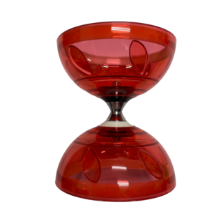 五軸培林扯鈴 - 高品質培林，順暢旋轉，專業扯鈴表演適用, 紅色