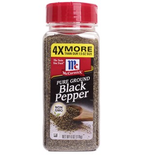 McCormick 味好美 細黑胡椒粉, 1罐, 170g