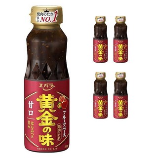 Ebara 荏原 黃金醬香烤肉醬 甜味, 5個, 210g