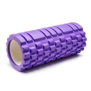 瑜珈柱 按摩滾輪, 紫色, 1個