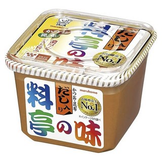 marukome 料亭之味昆布鰹魚味噌, 1個, 750g