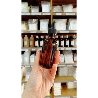 美豐工業原料行(瓶瓶罐罐) 60ml滴管精油瓶，刻度滴管，精油分裝瓶, 1個, 咖啡色