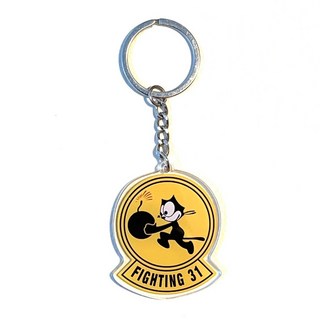 RBF 絕版 FIGHTING 31 KEY CHAIN 鑰匙圈 K200-F31，獨特卡通風格，輕巧耐用，展現個人品味