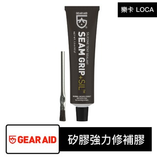 【樂卡 GEAR AID】矽膠強力修補膠 Seam Grip SIL，帳篷天幕修補必備，防水耐用，戶外裝備維護首選, 1個