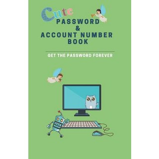 (英文圖書)Cute Password & Account Number Book: Get the Password Forever 平裝版, Independently Published, 英文