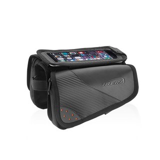 IBERA碳纖紋上管馬鞍袋IB-TB11(單車包/自行車前包/腳踏車上管袋/前置物袋/車手袋/台灣製), 詳見包裝, 詳見包裝