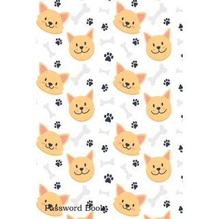 (英文圖書) Password Book: Include Alphabetical Index With Cute Baby Dog Face Pattern 平裝版, Independently Published, 英文