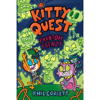(英文圖書)Kitty Quest: Phantom Frenzy: A Graphic Novel 精裝版, Razorbill, 英文