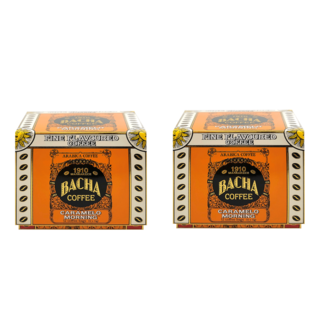 BACHACOFFEE 焦糖早晨濾掛咖啡禮盒, 2盒, 12包, 12g