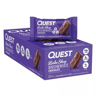 QUEST NUTRITION 巧克力布朗尼 10包入, 1盒, 560g