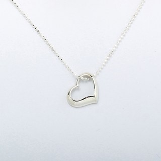 【Angel & Me】愛心 (大) s925 純銀 項鍊 生日 週年 情人節 聖誕禮物