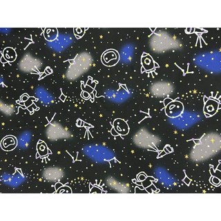 日本布 日本進口燙金厚棉布，一尺價 日本進口布 日本棉布 手作布料55元, 黑色, 詳見包裝