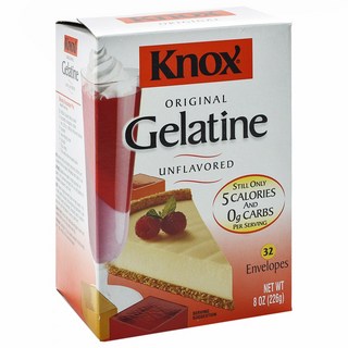 Knox 原味吉利丁粉, 1盒, 226g