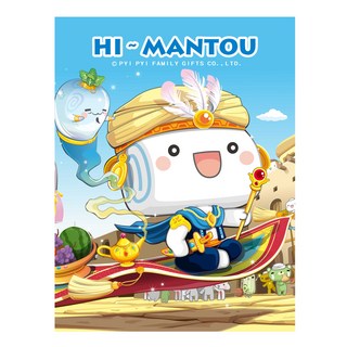 饅頭家族Q版迷你撲克牌(第十四代) 可愛造型 迷你尺寸 聚會娛樂, 多色, 1個