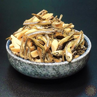 【頂豆食品】杏仁小魚乾 - 香酥杏仁條與小魚乾的完美結合，休閒零食、伴手禮首選