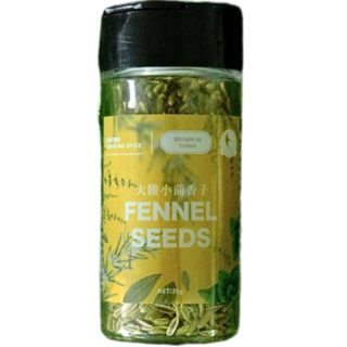 全壘打 大陸小茴香子 FENNEL 家庭罐 - 烘焙調味香料, 25公克, 1個