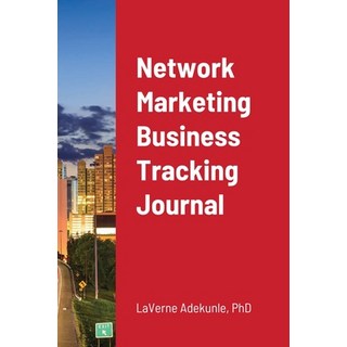 (英文圖書) Network Marketing Business Tracking Journal 平裝版, Lulu.com, 英文