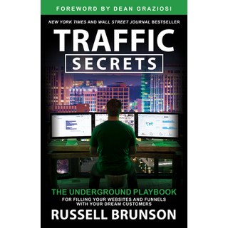(英文圖書) Traffic Secrets: The Underground Playbook for Filling Your Websites and Funnels with Your Dre... 平裝版, Hay House Business, 英文
