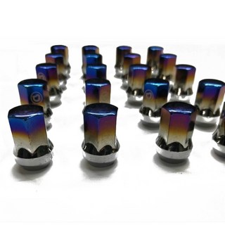 鋁圈螺帽 M12*1.5 輪框螺母 彩鈦色 螺母 螺絲 鋁圈螺帽 輪圈螺絲 彩色螺母 螺帽