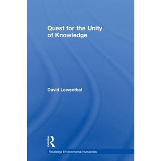 Quest for the Unity of Knowledge 精裝版, Routledge, 英文