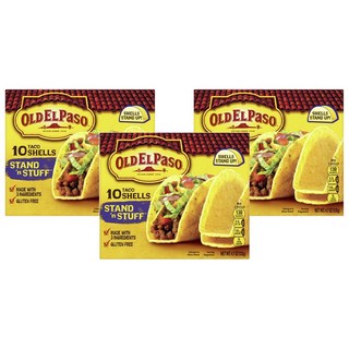 Old El Paso Stand&Stuff墨西哥塔可脆餅料理包, 3盒, 133g