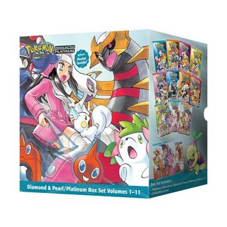 (英文書)Pokémon Adventures Diamond & Pearl / Platinum Box Set： Includes Volumes 1-11 [Wi... Boxed Set, Viz Media - Children's, 英文, 盒裝套書