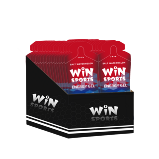 WiNSPORTS 電解質能量膠 MINI - 30入/盒，運動能量補給，電解質平衡，西瓜口味，迷你包裝, 40公克, 30個