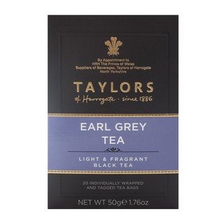 TAYLORS 泰勒茶 伯爵茶包, 2.5g, 20包, 1盒
