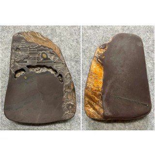 耕硯齋 硯台/端硯三大名坑之坑仔岩/7吋(18.5*14*4CM)有石眼/使用收藏兩相宜, DK70001(18.5*14*4CM)