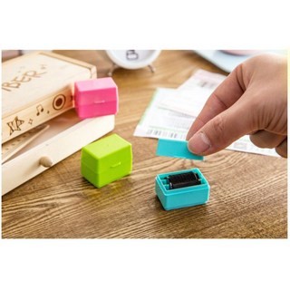 亂碼滾輪個資加密印章, 1個