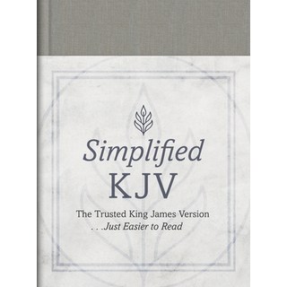 (英文圖書) The Simplified KJV [Pewter Branch] 精裝版, Barbour Publishing, 英文
