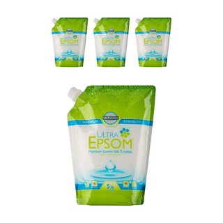ULTRAEPSOM 瀉鹽沐浴鹽, 4個, 2.2公斤