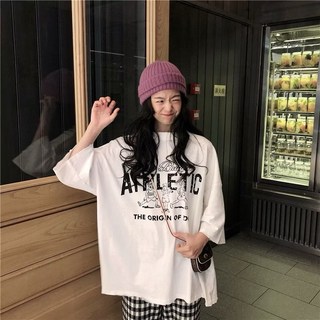 三番雜貨屋 美式T恤 復古原宿風寬鬆上衣