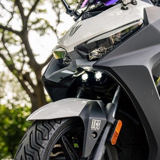 CARCITY 卡西堤 魚眼外掛式霧燈 雙燈組 超廣角照明 三段模式 免破線安裝 提升行車安全