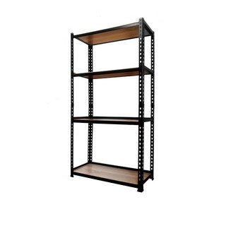 固得家俬 13號角鋼 免螺絲 黑色 收納層架 鐵架 陳列架 貨架, 4