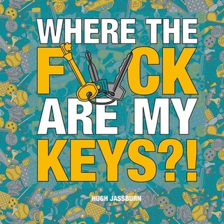 (英文圖書) Where the F*ck Are My Keys?!: A Search-And-Find Adventure for the Perpetually Forgetful 平裝版, Viva Editions, 英文
