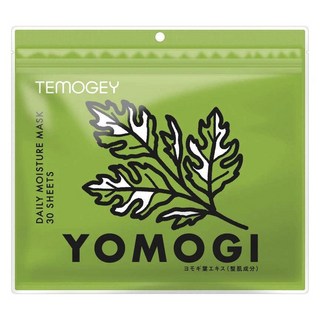 TEMOGEY 日常保濕面膜 艾草, 1個, 30件