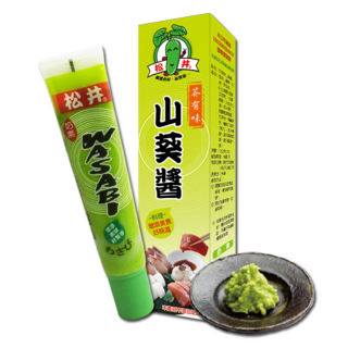 松井 芥末條，日式料理必備，增添風味好幫手, 43g, 5個