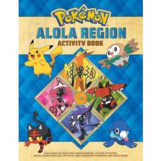 (英文圖書)Pokémon Alola Region Activity Book 平裝版, Pikachu Press, 英文