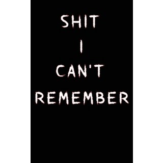 Shit I Can't Remember: An Organizer for All Your Passwords and Shit Password Noteook Log Book Int... 精裝版, Only1million Inc, 英文