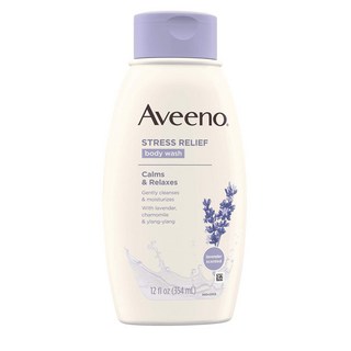 Aveeno 艾惟諾 薰衣草洋甘菊舒緩沐浴露, 1瓶, 354ml